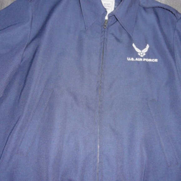 USAF sz42/LONG LIGHTWEIGHT BLUE JACKET COAT CURRENT 2025 ISSUE NO LINER JM 362 - Picture 4 of 12